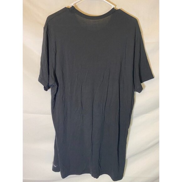 CALVIN KLEIN MENS BASIC BLACK TSHIRT SHIRT SIZE XL SHORT SLEEVE - Picture 2 of 2